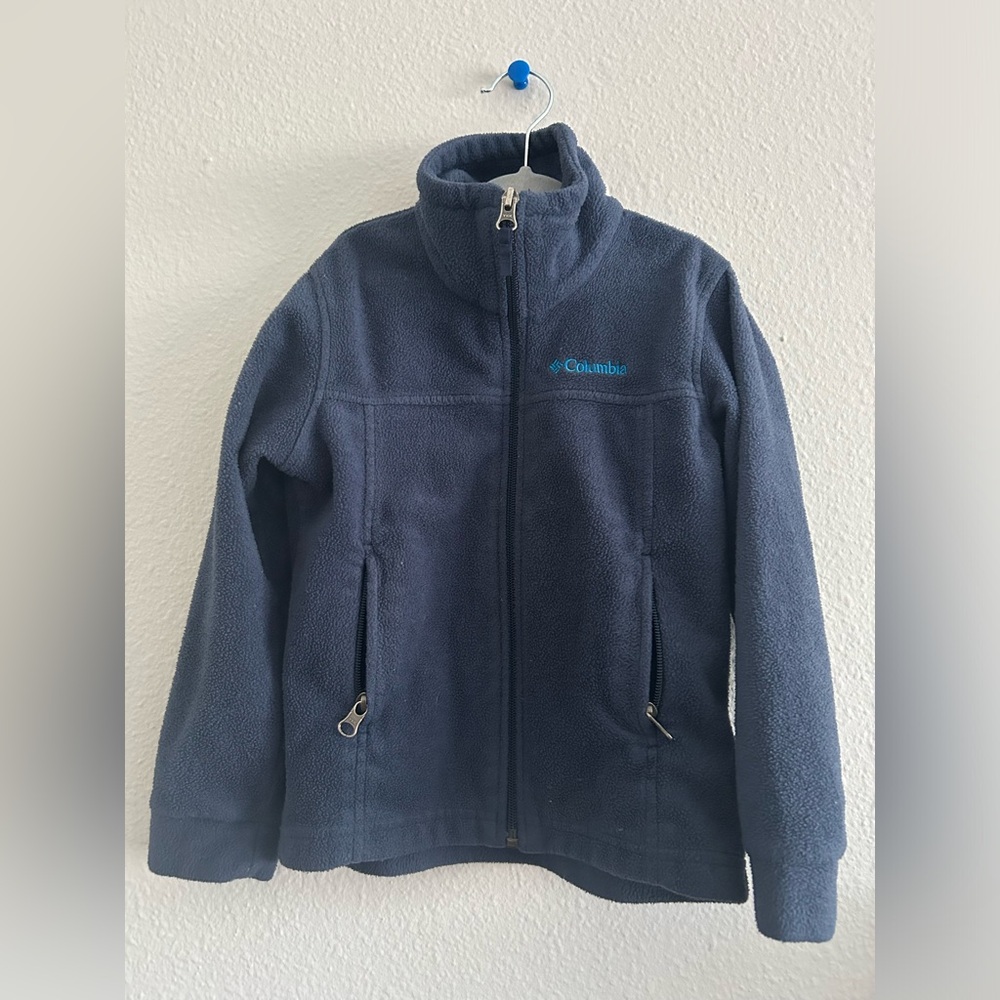 Fleece Columbia Kids Jacket XXS Navy Blue